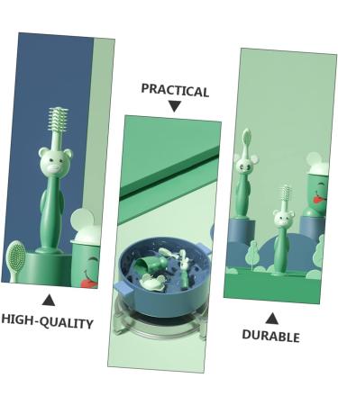 Shop Tovinanna Soft Toothbrush Set for Kids - Ideal for Newborns and Children | Gentle Teeth Cleaning & Training Brushes - Buy Online on GoSupps.com