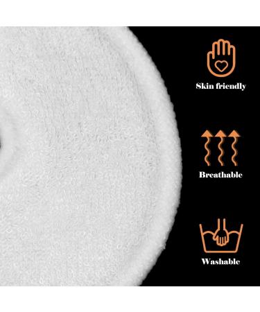 Artibetter Feeding Tube Protector 28Pcs - G Tube Pad Holders | Abdominal G Tube Button Covers | Reusable Feeding Support Pads - White - Buy Online on GoSupps.com