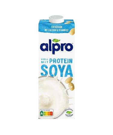 Alpro Sojabrink Original - Vegan & Lactose-Free Drink | High in Plant Proteins Calcium & Vitamins | 12 Pack (12 x 1L) UHT - Buy Online on GoSupps.com