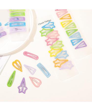 10pieces/Row Cute Women Kid Hairpins Ladies Hair Bun- HairPin Metal Hair Clips Star Gloss Hairpins Dripping Hairpins Hair Pin Water Drop - Buy Online on GoSupps.com