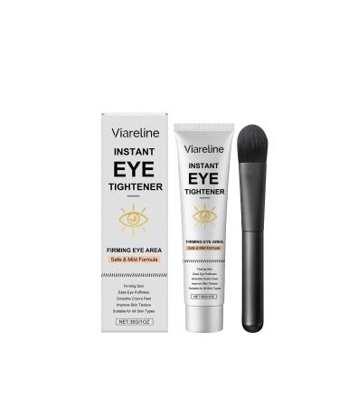 Viareline Eye Care Serum Cream unisex reduces dry lines and fine lines fades crow's feet and improves bags and dark circles under the eyes