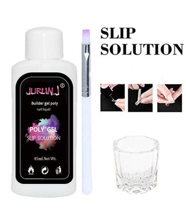 Magic Skin 45ml Anti-Stick Poly Gel Nail Liquid Slip Solution Kit - Buy Online on GoSupps.com
