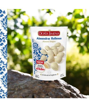 DO A JIMENA Almonds with Turr n Filling - Artisan Christmas Sweet 200g | High-Quality International Shipping - Buy Online on GoSupps.com
