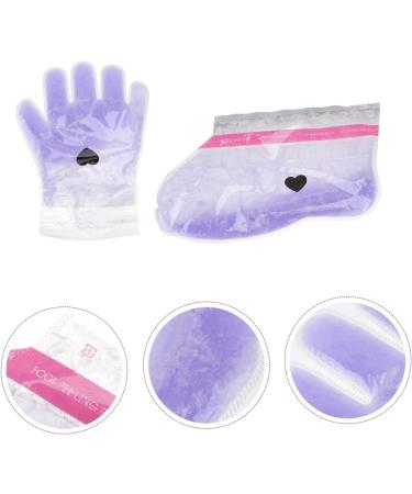 POPETPOP 2paires Couvre- Et Cire De Paraffine De Soins Lavande Pour Th rapie Cire R utilisables Et Confortables Apaisant Pour - Buy Online on GoSupps.com