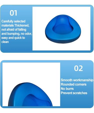 NEDLON Plastic Bedpans Unisex Thicken Bed Pan Portable Toilet Potty for Bedridden Old Man Pregnant Woman Hospital Or Home Use (Color : Blue) - Buy Online on GoSupps.com