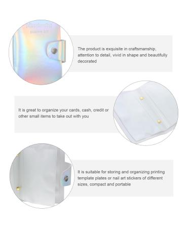 Buy Lurrose Nail Art Stamp Holder - 2-Piece Collection with 20 Slots for Organizing & Storing Stamping Plates - Perfect for Nail Art Enthusiasts | International Shipping Available - Buy Online on GoSupps.com