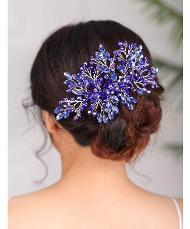 Deniferymakeup Emerald Green Bridal Wedding Comb Gift for Bride Hair Wedding Crystal Comb Hair Piece Vine Green Bridal Comb Wedding Hair Pieces Bridesmaid Comb Hair Green - Buy Online on GoSupps.com