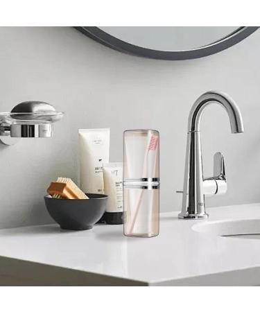 Travel Toothbrush Box & Holder | Portable Toothpaste Organizer for Camping School & Business Trips - Buy Online on GoSupps.com