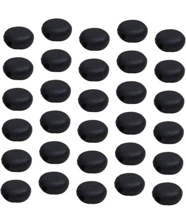 Minkissy 200 STK Silicone Cord Buckles for Facial Masks | Adjustable Jewelry Connectors for Bracelets & Ear Feathers - International Shipping Available - Buy Online on GoSupps.com