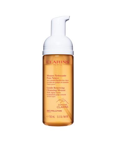 Clarins Gentle Renewing Cleansing Mousse | Cleanses, Gently Exfoliates & Refreshes | Foaming Mousse |Soap-Free|SLS-Free | Dermatologist Tested | Exfoliating Tamarind Pulp Extract Rich In AHAs | 5.5 Oz - Buy Online on GoSupps.com