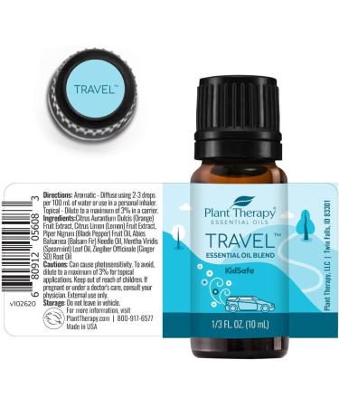 Plant Therapy Travel Essential Oil Blend 10 mL | 100% Pure Aromatherapy - Natural & Undiluted - Buy Online on GoSupps.com