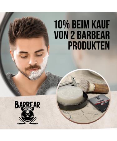 Barbear Alaunstein 100g Jumbo Size | Natural Odorless After Shave & Deodorant Alternative | Hand-Ground Stone for Skin Soothing - Buy Online on GoSupps.com