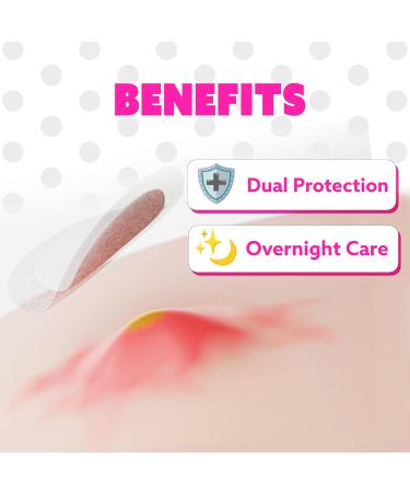 Pimple Patches for Face Original- Hydrocolloid Acne Patches for Blemishes & Breakouts and Absorbing Zits Recover the Spot Quickly Cover Spot from Dirt Invisible Finished - Buy Online on GoSupps.com