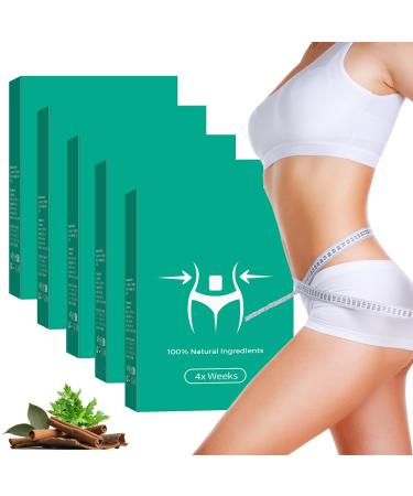 VKaoess Body Contouring Support Patch Purifying & ToneRefining Patch Abdominal Skin Tone Aid Patch Feminine Wellness Body Patch Keep in Good Shape Moisturizing Gentle Body Care 5 Boxes