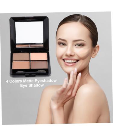 FRCOLOR 2pcs 4 Eyeshadow Makeup 4 Color Eyeshadow Matte Eyeshadow Eye Shadow Colorful 1 count (Pack of 1) As Shownx2pcs - Buy Online on GoSupps.com
