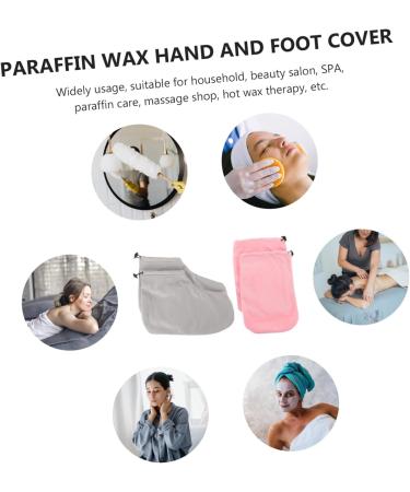 BESTYASH Sets de Wraps Cire de Paraffine avec Bande lastique pour Soin des Mains et et Bottines Confortables pour Spa Domicile Durable et - Buy Online on GoSupps.com