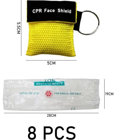 Maxquu 8 Respiratory Mask - CPR & Ventilation Device | Mouth-to-Mouth Protection & Emergency Care Equipment for International Shipping - Buy Online on GoSupps.com