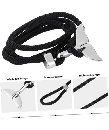 ABOOFAN 3 pcs whale tail bracelet couples jewelry bracelet for couples couple jewelry vintage jewelry matching bracelets for couples Simple Style Bangle Unfading Bracelet Fashion Bracelet 8x8cmx3pcs As Shownx3pcs - Buy Online on GoSupps.com