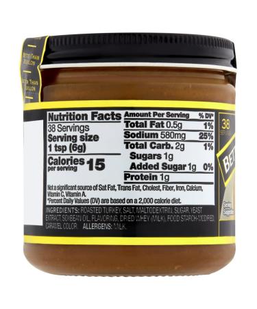 Better Than Bouillon Premium Turkey Base - Roasted Turkey Flavor - 38 Servings (8 oz Jar, Pack of 4) - Buy Online on GoSupps.com
