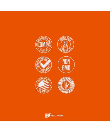 HealthFare Tribulus Terrestris for Men & Women | 32 500mg Ultra Potency Extract | 95% Saponins | 200 Capsules | Natural Strength Energy & Stamina | Non-GMO Gluten-Free Made in USA 200 Count (Pack of 1) - Buy Online on GoSupps.com