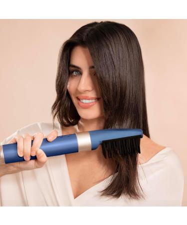 Cecotec Multifunction Hair Dryer Styler & Straightener - Air Brush Ceramiccare Airglam Blue | 1400W Coanda-Tech 8 Attachments Intelligent Heat Control - Buy Online on GoSupps.com