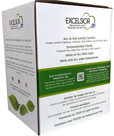 Excelsior Laundry Detergent with Stain Remover - Eco-Friendly & Biodegradable 3L - Fresh Scent for All Washers - Buy Online on GoSupps.com