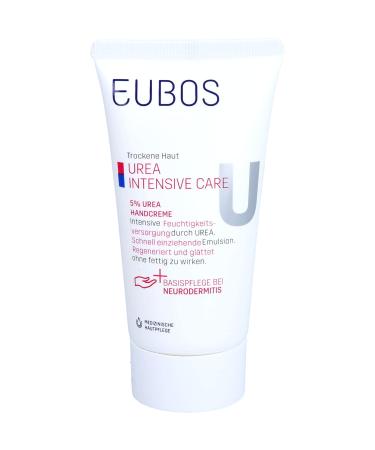 Eubos 5% Urea Hand Cream 75ml - Dermatologically Tested | Intensive Hydration for Dry Skin | Special Care Cream - Buy Online on GoSupps.com