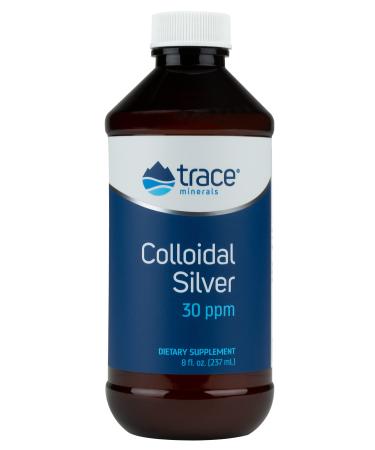 Trace Minerals Research Colloidal Silver 30 ppm 8 fl oz (237 ml)