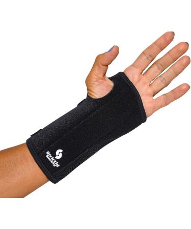 StrictlyStability Wrist Brace - Carpal Tunnel, Arthritis, Tendonitis Support for Both Hands - Buy Online on GoSupps.com