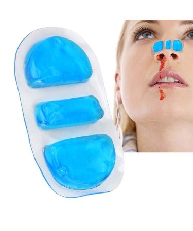 Focket Reusable Gel Ice Packs for Nose Portable Exclusive Nose Cold Gel Ice Pack Cold Compress Natural Safe Cooling Refreshing Cold Ice Pack Extremely Durable and Strong Seals for Injuries