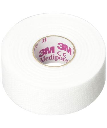 3M Medipore H Cloth Tape 1" x 10 yd Pack: 2