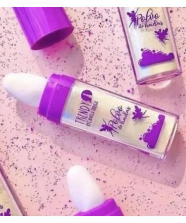 Body Glitter Polvo De Hadas Shimmer Face and Body Highlighter Powder High Gloss net wt 15g