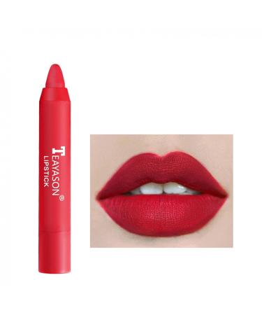 Nude Velvet Matte Lipstick Crayon | Waterproof Durable Non-Stick Lip Gloss - 1 Piece - Buy Online on GoSupps.com