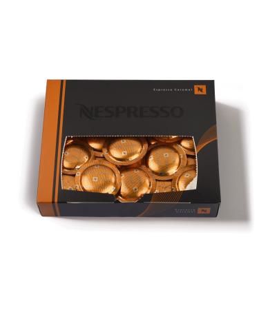 Nespresso Pro Capsules Pads 50x Espresso Caramel Original for Nespresso Pro systems Caramel 50 pieces pack of 1