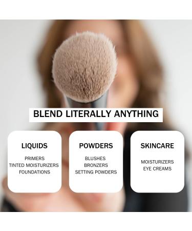 Radford Beauty BLEND | Ultra-Soft Vegan Blender Brush & Foundation Brush for Liquid Cream & Powder Makeup - Buy Online on GoSupps.com