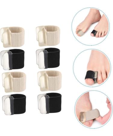 Didiseaon Bunion Protector Sleeves - 4 Pairs Toe Separator & Spreader for Big Toe Relief | Flexible Orthopaedic Bunion Thumb Tools | Universal Fit for Men - Buy Online on GoSupps.com
