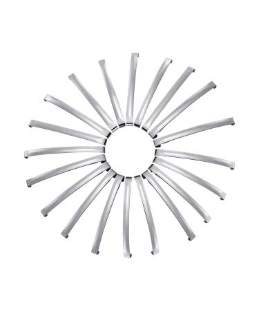 UJOY Silver Metal French Barrette Single Prong Pin 2.7'' Hair Clips DIY Craft - 20 Pack - Buy Online on GoSupps.com