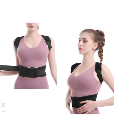 Posture Corrector for Women and Men Breathable Back Brace Straightener Back Support Belt for Clavicle to Support Spine Lumbar Neck Clavicle and Shoulder (Size : XXL) (Small) (XX) - Buy Online on GoSupps.com