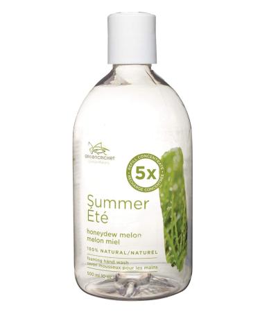 Green Cricket Natural Foaming Hand Wash Summer Refill Concentrate