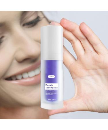 Purple Toothpaste for Teeth Whitening: Best Color-Correcting Toothpaste for Stain Removal Sensitive Teeth Brightening & Non-Peroxide Whitening for Adults 1 fl oz (Package May Vary) 1 Fl Oz (Pack of 1) - Buy Online on GoSupps.com