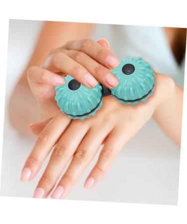 FRCOLOR Pressure Release Toy Massage Ball for Stress Relief - Sky Blue Decompression Ball (7.36x3.56cm) - Fast International Shipping - Buy Online on GoSupps.com