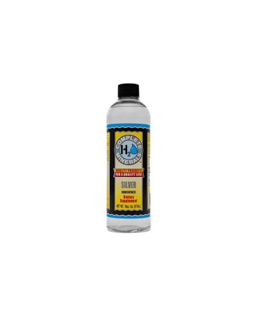 Complete H2O Minerals Super Silver 100 ppm Concentrated Angstrom Bioavailable Ionic Silver Water - Potent Strength 16 fl. oz.