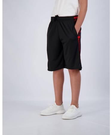 Real Essentials Boys' 5-Pack Mesh Basketball Shorts Large Set 4 - Buy Online on GoSupps.com
