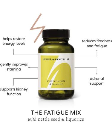 THE HERBTENDER Uplift & Revitalise - Vegan Adaptogenic Supplements with Nettle Seed & Liquorice (60 Capsules) - Buy Online on GoSupps.com