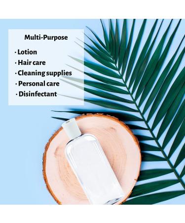 8 oz JND Plastic Squeeze Bottles with Flip Cap - 2 Pack, Leak Proof & Reusable for Travel and Household Use - Ideal for Shampoo, Conditioner, Cleaning Solutions - 473ml - Buy Online on GoSupps.com