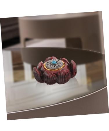 Buy Solustrie Hand Exercise Plate | Tibetan Buddhist Pearls & Wood Carvings for Massage & Relaxation - Buy Online on GoSupps.com
