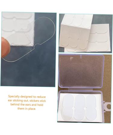 FRCOLOR 120 Pcs Ear Stickers - Invisible Ear Tape for Corrective Ear Care - Silicone Ear Patch for Makeup - Miss Earmuffs - White (2pcs) - 4x16cm (2pcs) - Buy Online on GoSupps.com