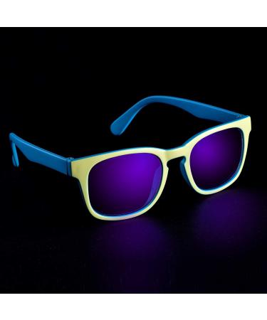 Safeyear Kids Blue Light Blocking Glasses SG022 | Anti-Eyestrain & UV Protection for Boys & Girls - Ideal for Computers Gaming & Reading - Buy Online on GoSupps.com