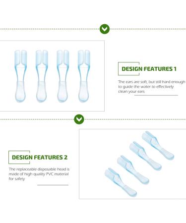 Healifty 7-Piece Ear Spoon Set - Earwax Remover Accessories with Practical Ear Picks and Tips - Buy Online on GoSupps.com