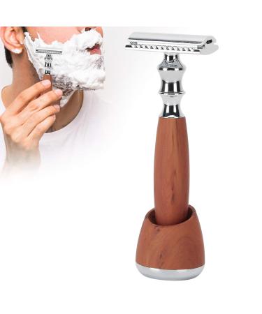 Buy Clean Safety Razor for Men | Professional Wooden Handle Safety Razor | Smooth Shave International Shipping - Buy Online on GoSupps.com